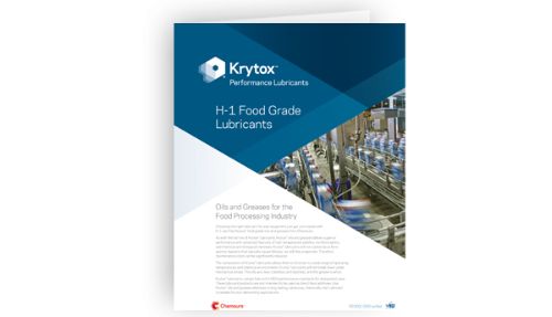 Krytox H1 Food Grade  Lubricants